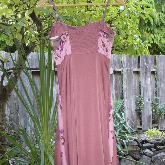 NWT Y2K Free People Womens Pink Floral High Low Fairycore Slip Dress - 2 - Picture 7 of 9